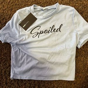 Spoiled fashion nova shirt